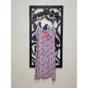 NWT Miss Shadia Cotton Nightgown & Matching Scrunchy Junior Medium Sleepwear